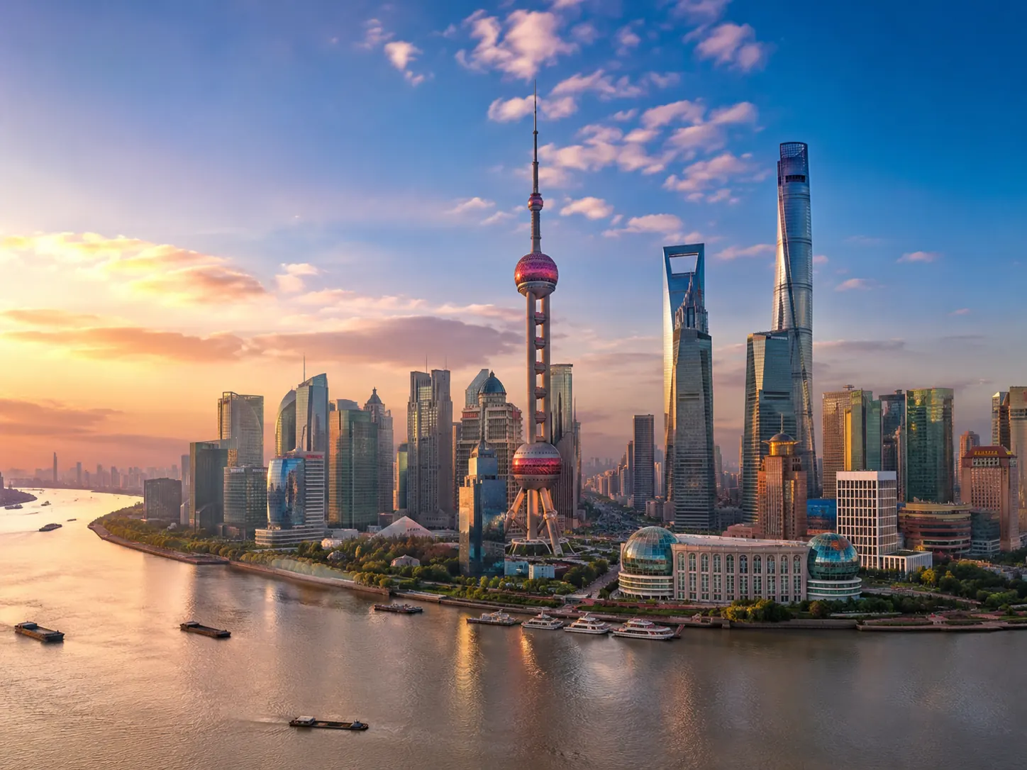 Shanghai private China tour skyline
