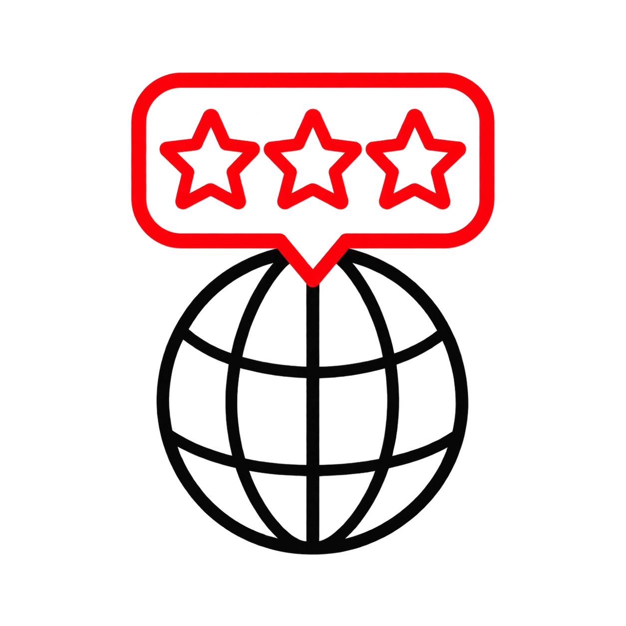 lutour-icon-5-star-reviews-globe